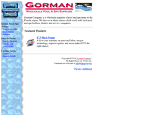 Tablet Screenshot of gormanpool.com